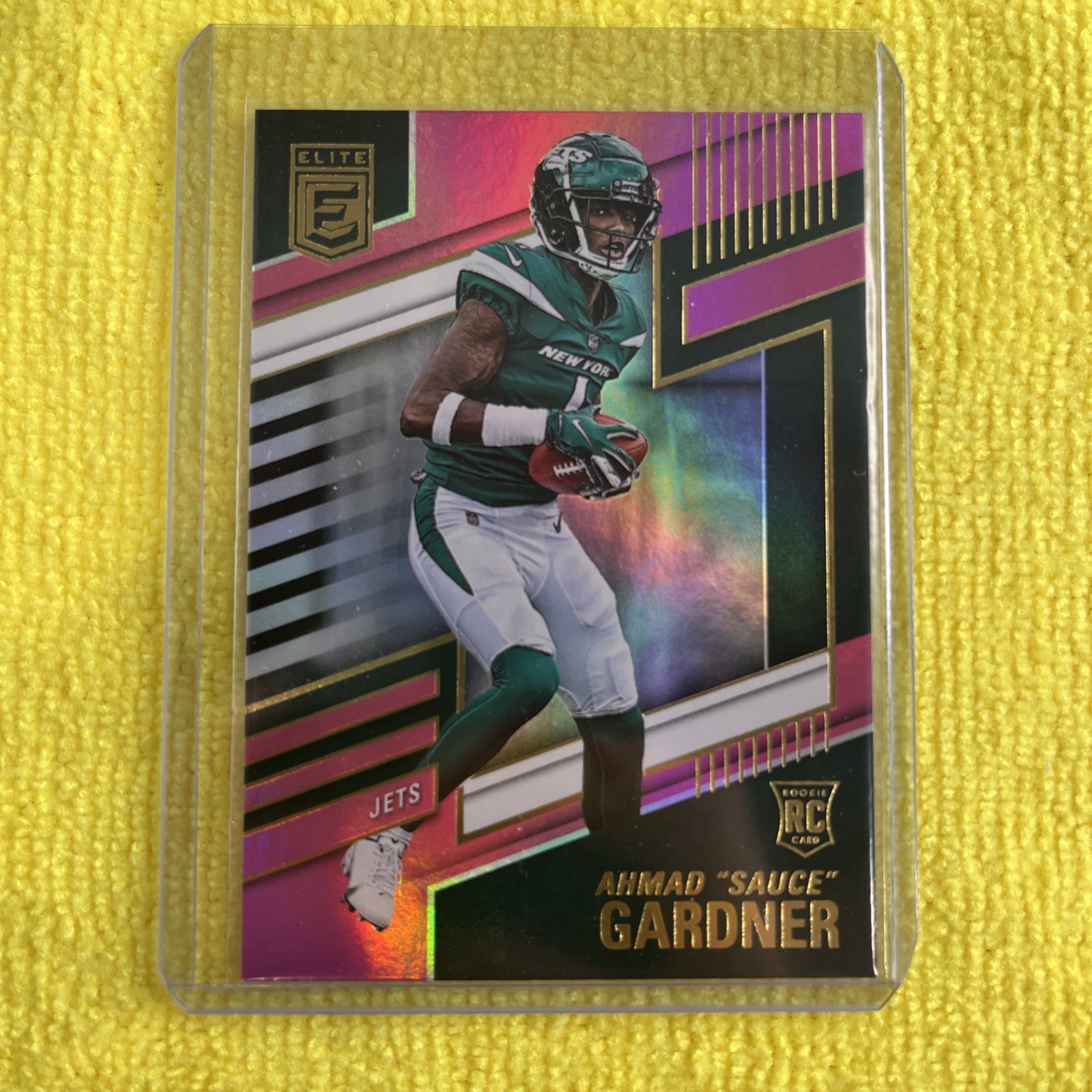 2022 Panini Donruss Elite - Rookies Ahmad Gardner #142 Pink (RC)