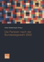 Die Parteien Nach Der Bundestagswahl 2002 Oskar Niedermayer