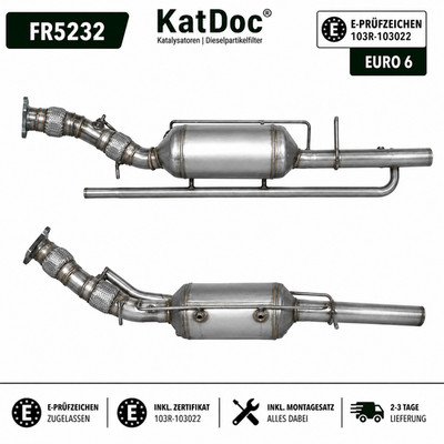   Ruß-Partikelfilter Land Rover Discovery/Range Rover Evoque, 2.0 D, Euro 6