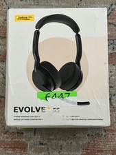 Jabra Evolve2 55 Wireless Bluetooth Stereo Headset Noise Canceling 25599-989-999