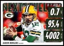 2020 Aaron Rodgers Score Next Level Stats FOOTBALL #NLS-AR Green Bay Packers