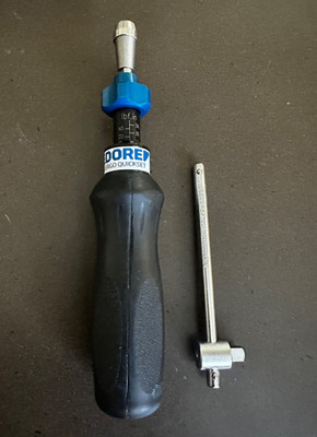 GEDORE Adjustable Torque Screwdriver 10 - 50 lb.in