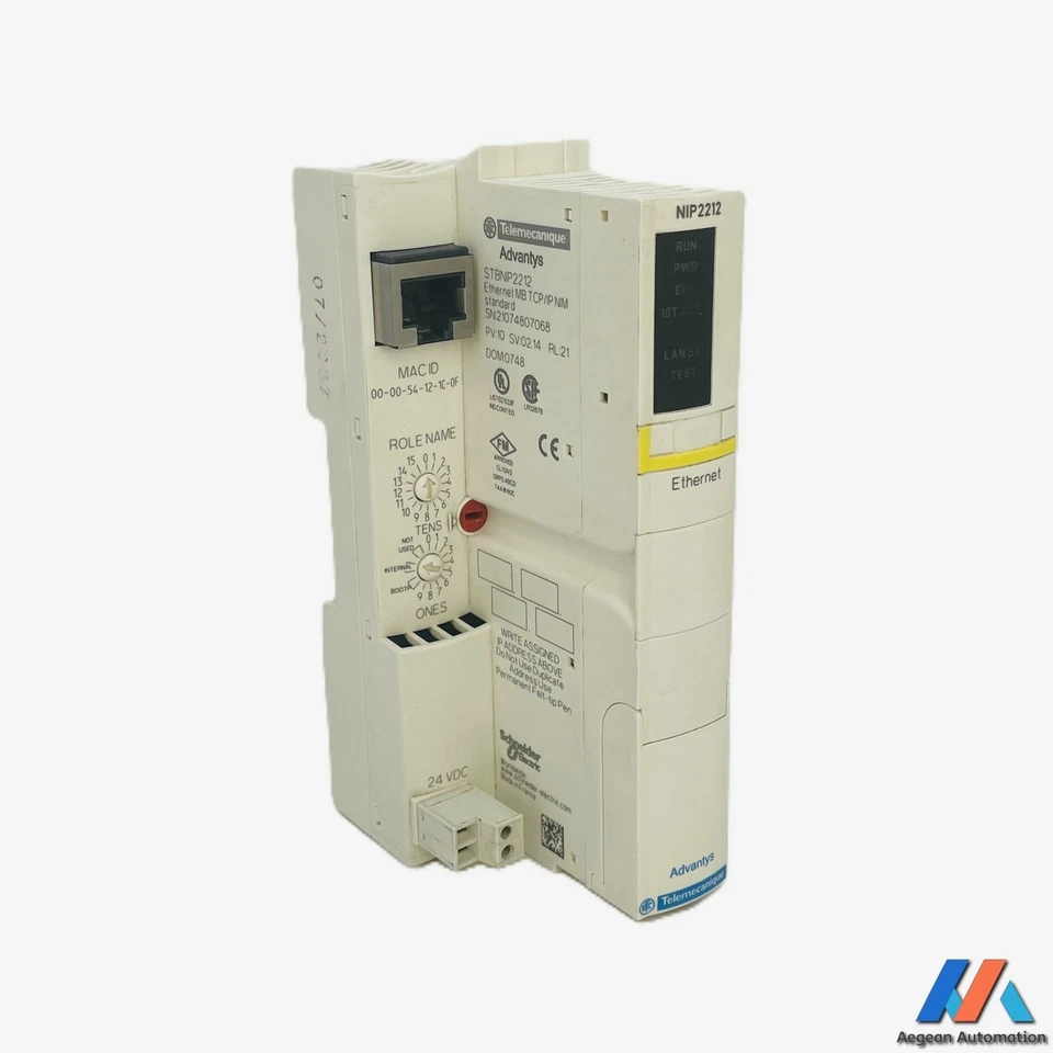 Schneider STBNIP2212 Network Interface Module Modicon STB NIM2212 INTERBUS - Bild 1 von 4