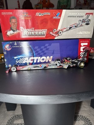 Action Darrell Russell Valvoline James Dean 2001 Top Fuel Dragster 1:24  S5