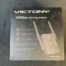 VICTONY WiFi Range Extender 300Mbps WiFi Booster 2.4 5GHz Dual