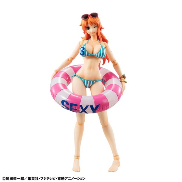 MegaHouse Variable Action Heroes ONE Piece Nami Sommerurlaub Action Figur-image