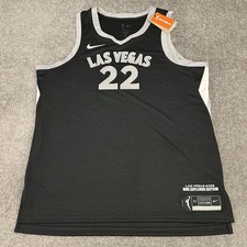 Las Vegas Aces A’ja Wilson Jersey XL Nike WNBA Basketball Explorer Edition 52