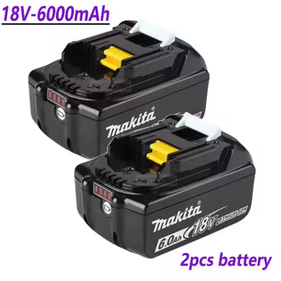 #ad 2 New Genuine Makita BL1850B 18V 6.0Ah Lithium‑Ion 2 LXT Battery 6AH BL1850 $93.96