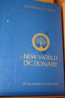 Websters New World Dictionary of the American Language