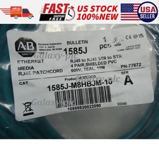 NEW Allen Bradley 1585J-M8HBJM-10 Ethernet Media Patch Cord 10m 600v-ac