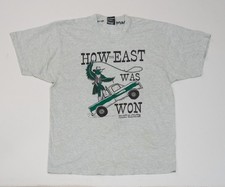 True Vintage Single Stitch Eagles Sports Tee Football Screen Stars Size Large