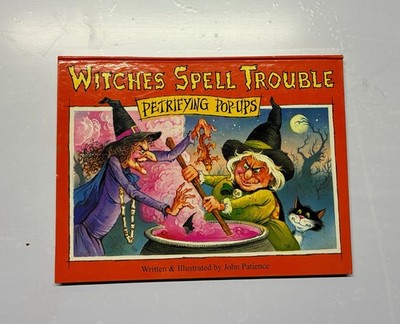 Witches Spell Trouble Petrifying pop-ups Hardcover 1996 Vintage