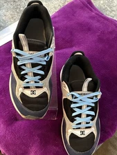 DCSHOECOUSA   Lite SE Blue Multi Co Size 8 Men's Shoes Pre-Owned Excellent