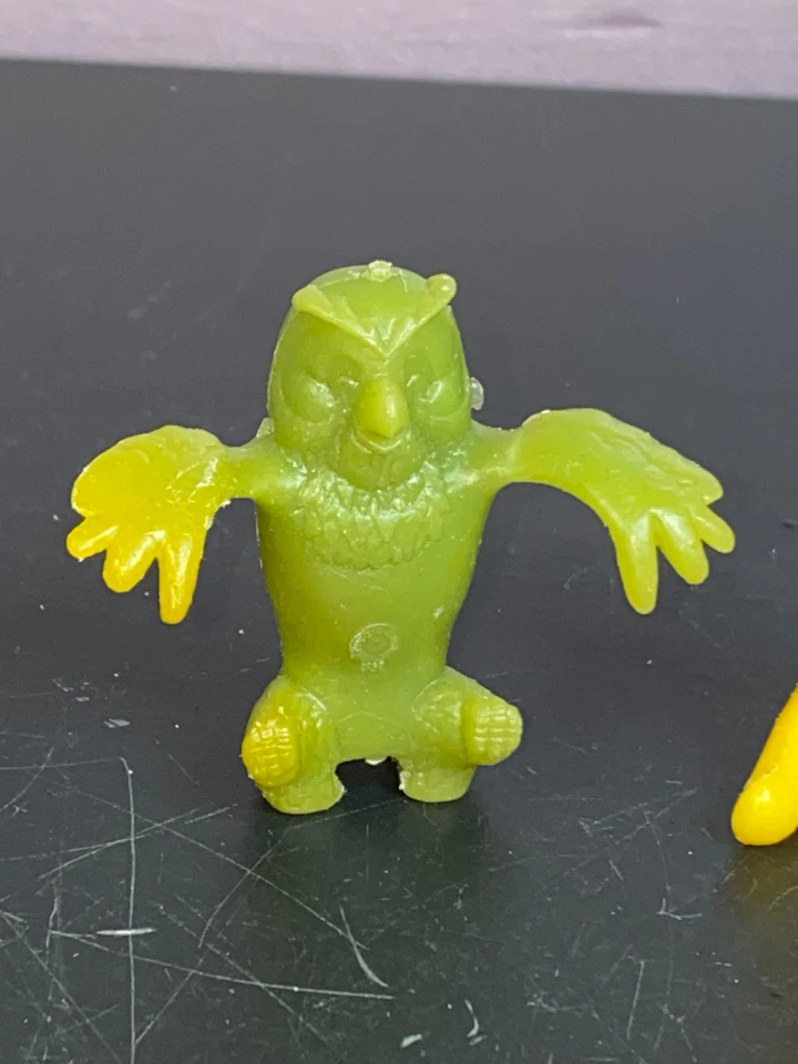 Winnie the Pooh Cuchara Cuidadores Cereales Premiums Lote de 4 Raro Búho Verde De Colección Años 60 Foto 2 de 4