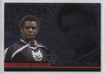 2004 The Complete Battlestar Galactica Colonial Warriors Colonel Tigh #CW3 18hi
