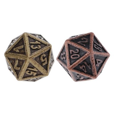 Polyedrische D20 Standardgröße für Dragon Scale Dungeons&Dragons
