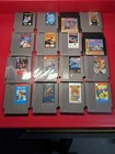 LOT OF 16 NINTENDO NES GAMES CLEANED TESTED AND WORKING!