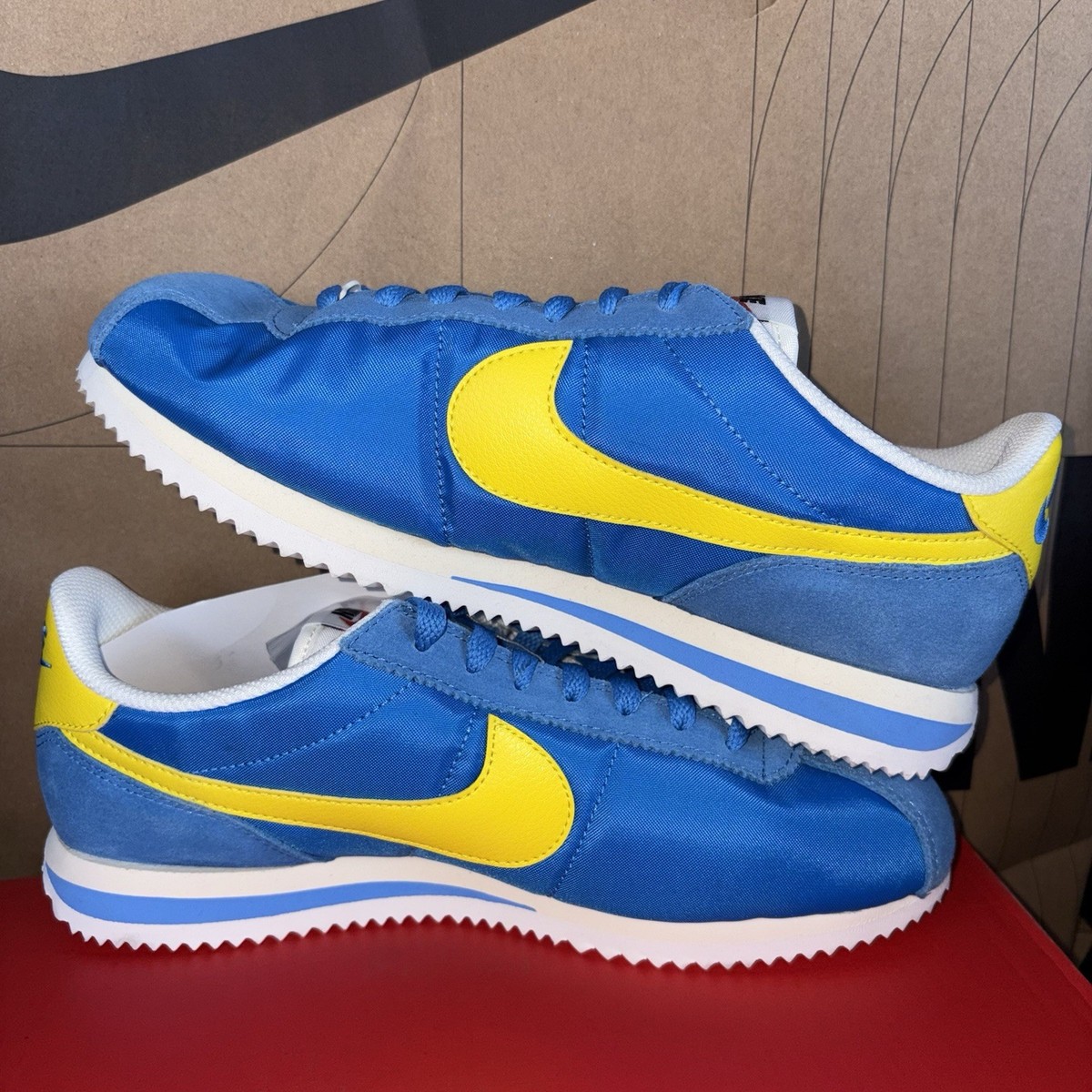 Size 10 - Nike Cortez TXT Light Photo Blue Lightning for sale