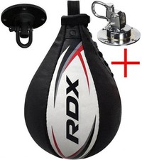 Pera veloce Boxe INCLUSI 2 GANCI/snodi professionali MMA Pugilato Sacco ✅