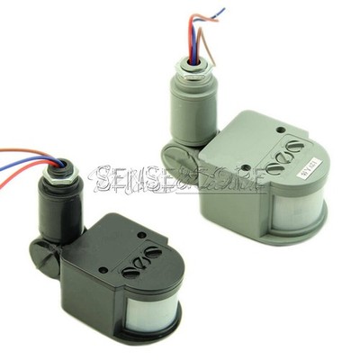 DC 12V 12M Infrared PIR Motion Sensor Security Detector Wall LED Light RF 180°