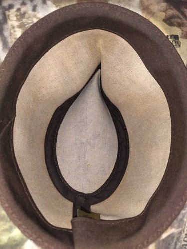 Advantage Timber Camo Fedora Hat Camouflage Deer Hunting Men's Size Large USA - Picture 7 of 8