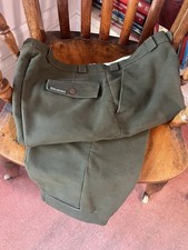 Ratcatcher Moleskin Breeks Olive Green size 38 Used Fly Fishing Hunting Shooting