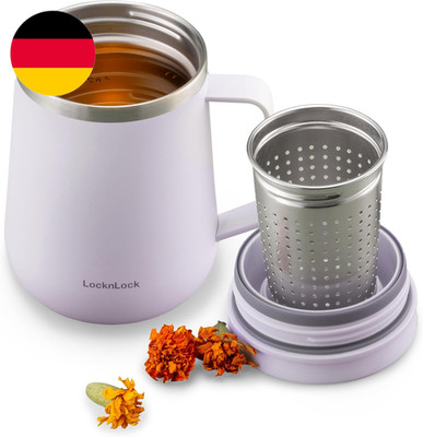 Locknlock Metro Teetasse Violett 400Ml/13Oz, Tee- Und Kaffeebecher Mit Tee-Infus