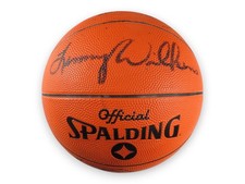 1984-85 Supersonics Signed Autographed Basketball Wilkens Sikma +6 JSA YY68897