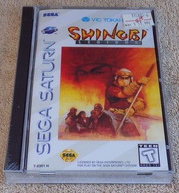Shinobi Legions Sega Saturn - PSA WATA 9.8A - #1 Highest Graded - NEW - SEALED
