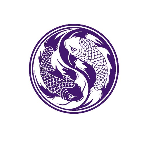 Ying Yang Koi Art Vinyl Decals for Wall, Bathroom, Lounge Window Decor - Picture 11 of 27