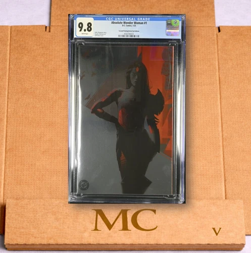 Absolute Wonder Woman #1 CGC 9.8  2nd Print Dekal Foil DC TOP POP Only 36 Graded