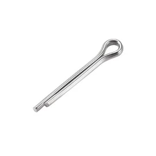 Split Cotter Pin - 2mm x 14mm 304 Stainless Steel 2-Prongs Silver Tone 30Pcs