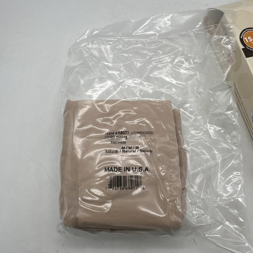 Pantimedias Therafirm Soporte Transparente, CT, Medianas 15-20mmHg (Natural) Nuevas Caja Abierta - Imagen 4 de 6