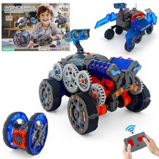 Wonderful Explorer Robot   4-in-1 Remote Control Robot Building Kit  242-Pie...