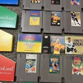 Lot of 27 NES Games 6 Manuals Rad Racer, TMNT 2, Gauntlet, Spot, Tetris & More!