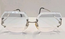 Vintage Women  s Venice White Prescription Glasses