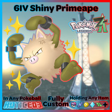 ✨ Shiny Primeape 6IV ✨ Mega Dimension Pokemon Legends ZA Ready 🚀 Fast 🚀