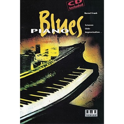 AMA Verlag Blues Piano Bernd Frank,inkl. CD