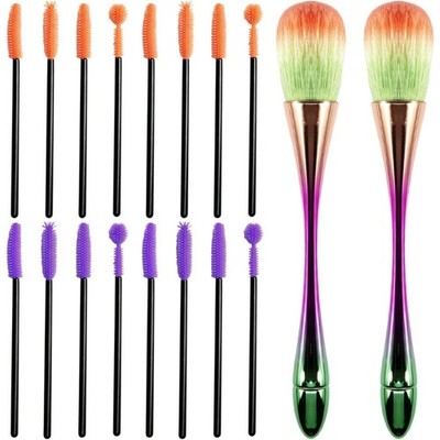 17Pcs Professional Sewing Machine Cleaner Brushes Set Silicone Bristles Brush
