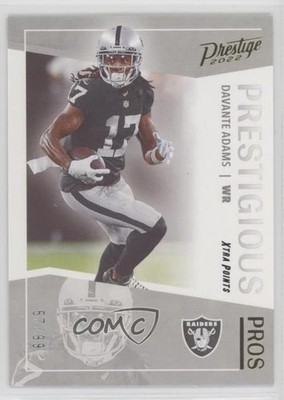 2022 Panini Prestige Prestigious Pros Xtra Points Gold /99 Davante Adams n1u