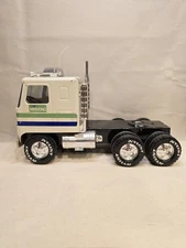 Nylint Pressed Steel GMC Cabover Semi Tractor Maytag USA White Incomplete Clean 