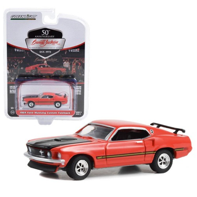 #ad Greenlight 37270C 1969 Ford Mustang Custom Fastback Diecast Model Car 1:64 $8.95