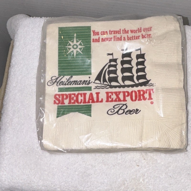 Vintage Beverage Napkins 20 unopened Napkins Artfaire Heilerman’s