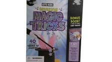 KITS 4 KIDS Amazing Magic Tricks Set 41 Illusions Wand Cards Kids Magic Toy