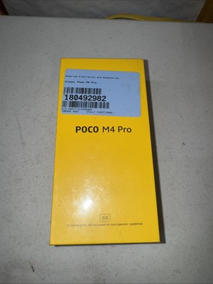 Xiaomi Poco M4 Pro 64GB 4GB RAM (FACTORY UNLOCKED) 6.6'' 50MP (Global) Cool Blue!