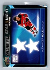 Alexander Holtz 2021-22 Upper Deck Credentials #2SR-2 Second Star Rookies