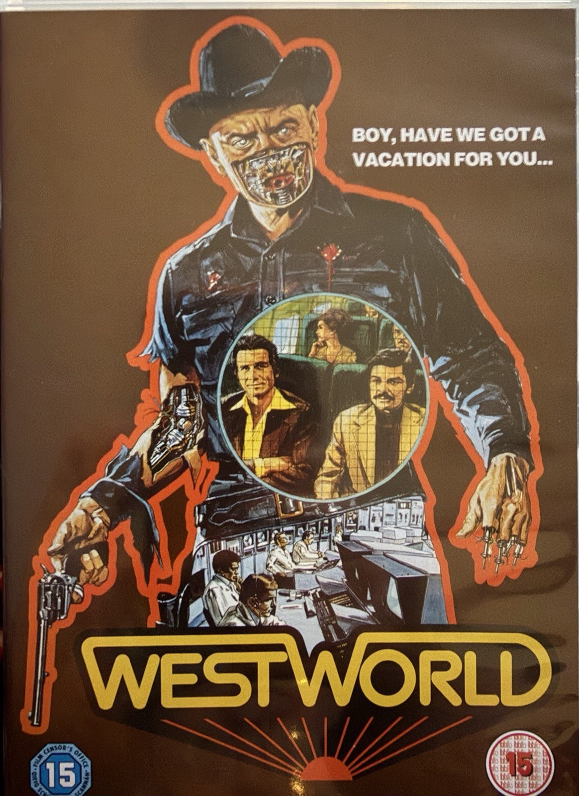 Westworld  Yul Brynner Sci-Fi Classic new sealed DVD