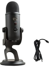 Logitech Creators Blue Yeti USB Microphone for A Lot Of Activities
