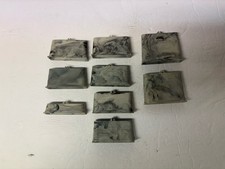 Aurora Model Motoring Bridge Trestle Supports for HO Scale Slot Cars