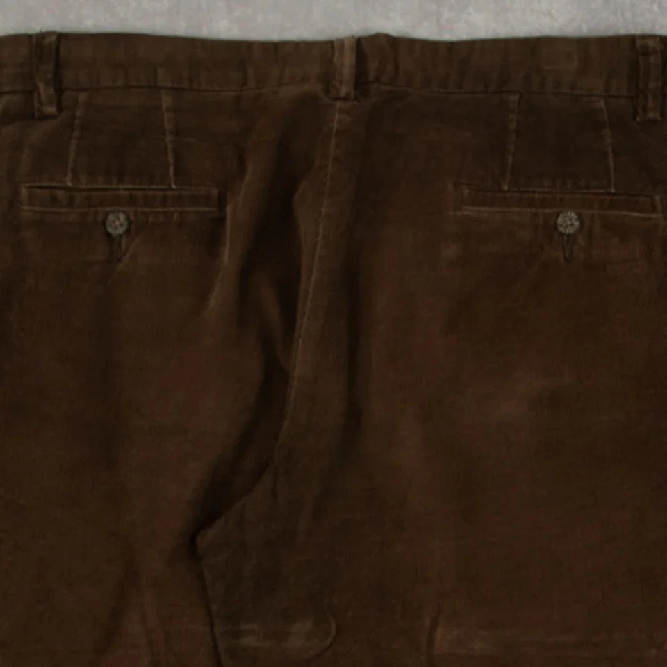 Dockers Vintage Relaxed Fit Cord Trousers W36 X L30 Men's Brown Corduroy - Image 4 of 4